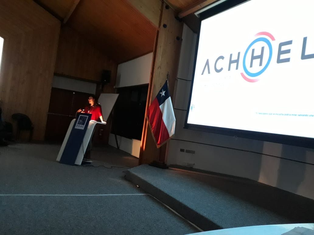 Achhel participó en jornada sobre combate de incendios