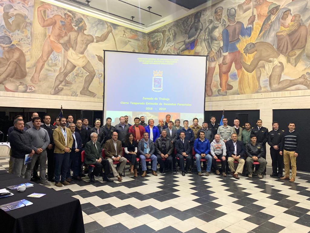 ACHHEL participa en Jornada DGAC – Cierre temporada de incendios 2018 – 2019
