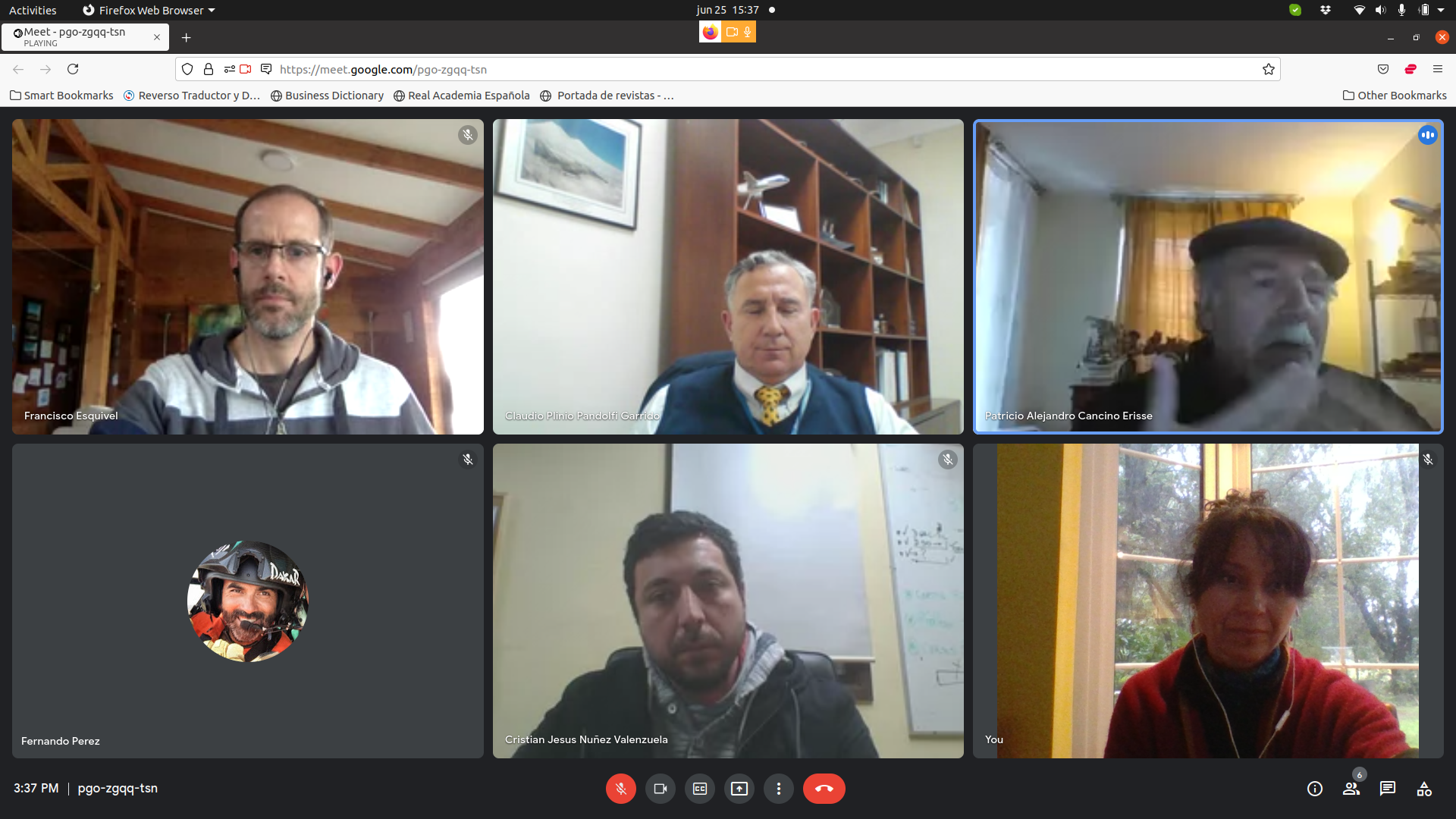 Reunión de coordinadores HST Chile con PREVAC